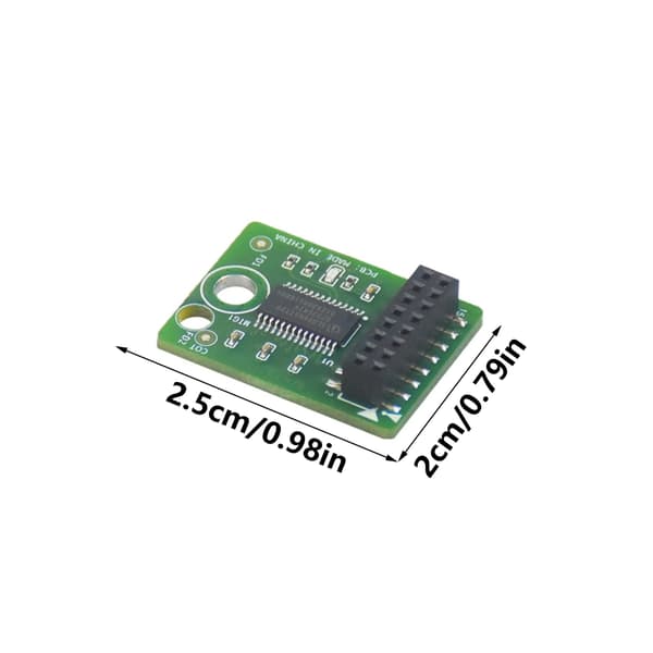 TPM Security Module TPM2-I 3353 Adapterkort Trusted Platform PCB Computer