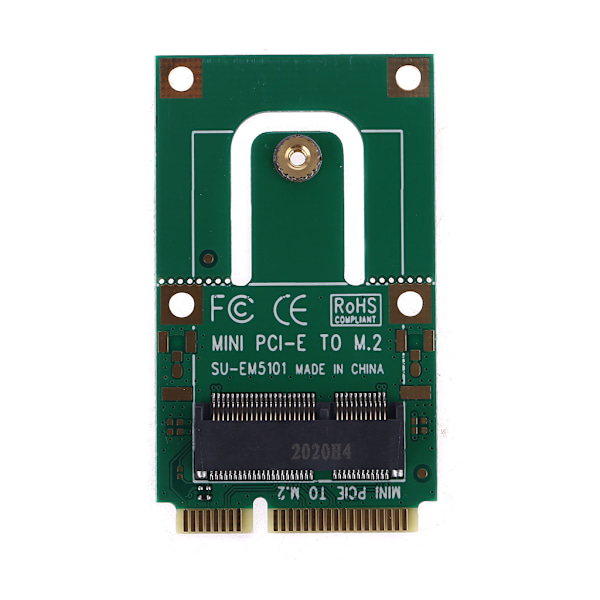 MINI PCI-E till för M.2 NGFFF för Key E Converter PCIE WiFi-kort för Hot Plug