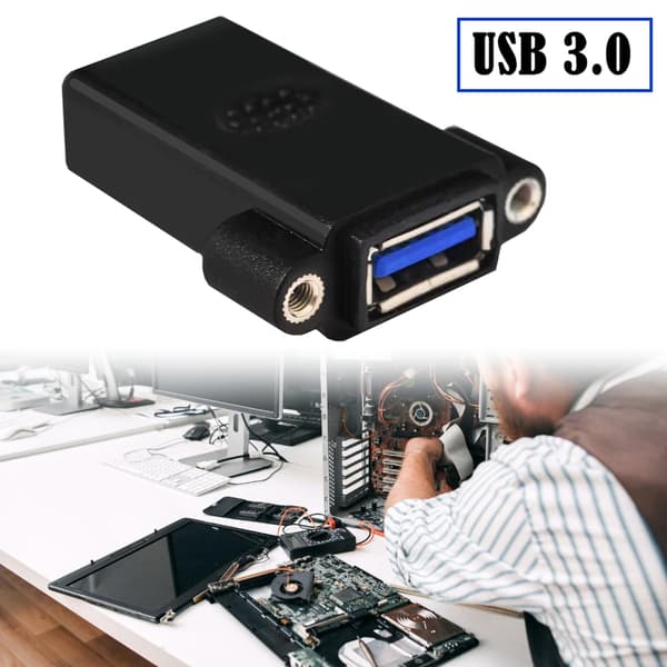 USB3.0 Hunn Til Hunn Sokkel Panelmonteringsadapter Koblingsforlengelse