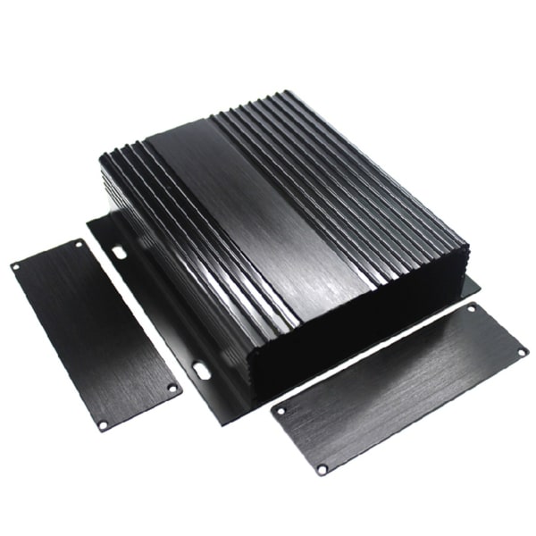 Gör-det-själv-aluminium för case Elektroniskt projekt PCB-instrumentlåda Metallkapslingslåda Elpanellådor 150x147x41mm