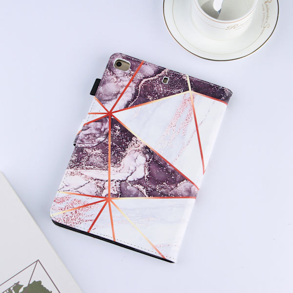 Magnetisk stötsäker anti-damm skyddsfodral Case Stativ Flip Cover för Pad Mini 1.2.3.4.5(2019) Universal Black White