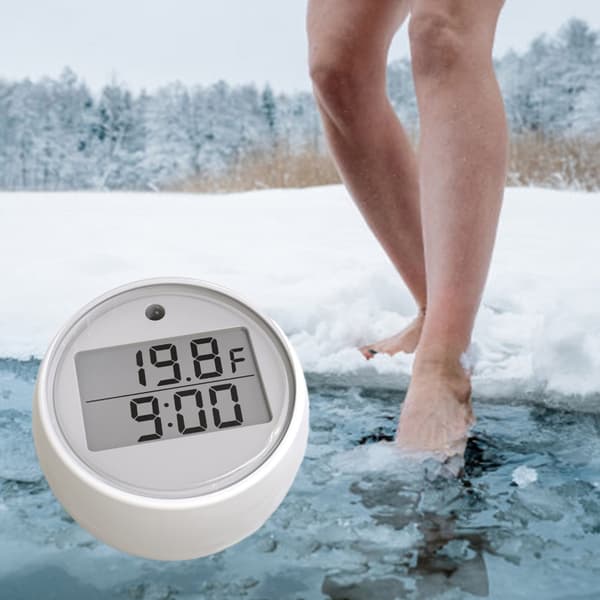 Flydende Digitalt Pooltermometer Koldt Dyk Termometer Isbad Termometer