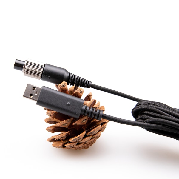 Ersättningsflätad USB kabelanslutningskabel med hållbar kontakt för Razer Panthera Evo Arcade Stick