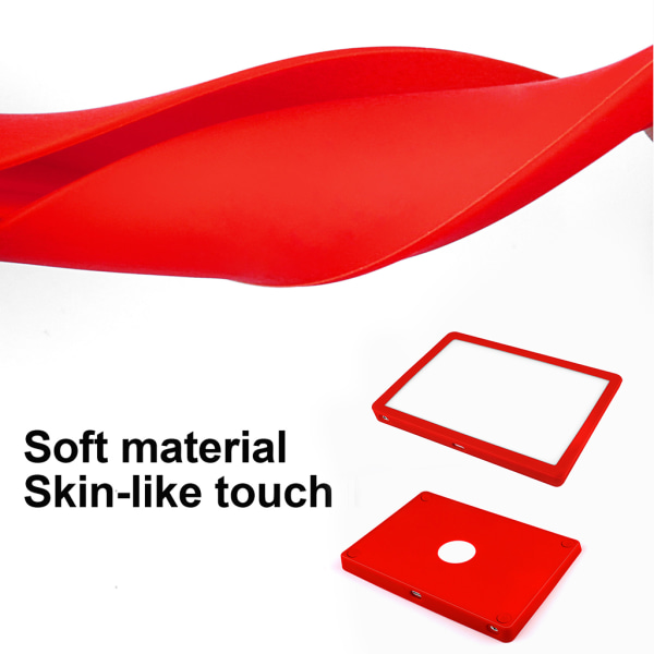 Mjukt silikonskydd för case Lämplig för Apple Magic Trackpad2 Tillbehör Snabbkoppling Stötsäker pekplatta för hon White