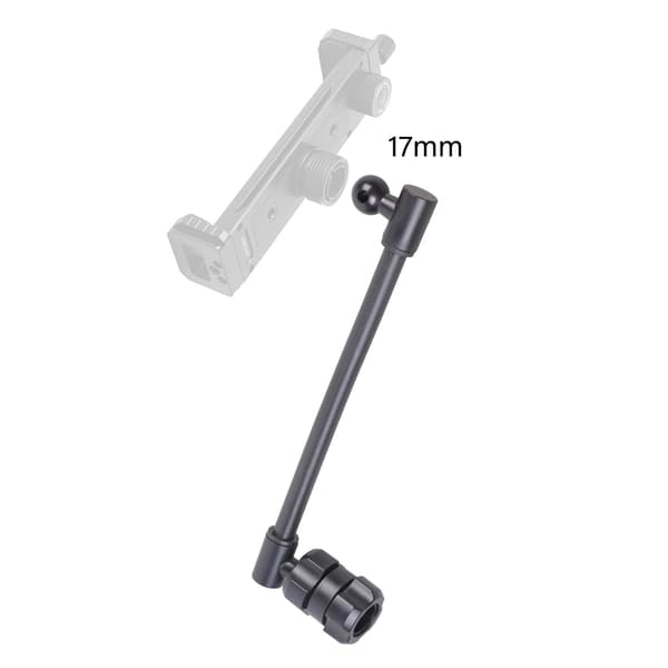 Z Bend Forlænger Stang 17mm Dobbelt Kugleled Sokkel Bilholder Tilbehørsadapter