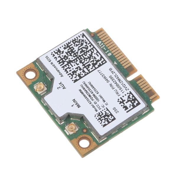 6235ANHMW Dual Band 2.4G/5G 300M 802.11a/b/g/n WiFi Bluetooth-kompatibel 4.0 Wireless Half Mini PCI-E-kort för M73Z M92