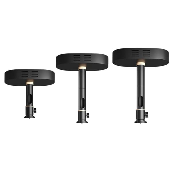 Projektorer Loftmontering Multiorienteringsjustering 360° Vinkel Roterbar Stand 28cm