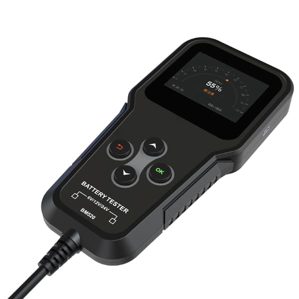 Bilbatteritester 12V Batterisystemanalysatorer Lade- og starttest