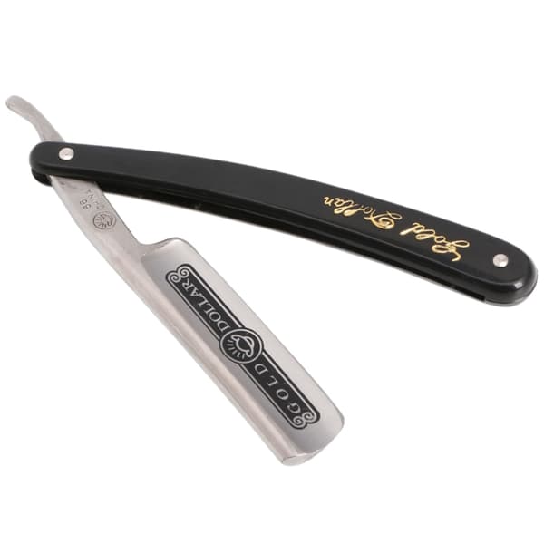 Professionel barberkniv til skæg og overskæg
