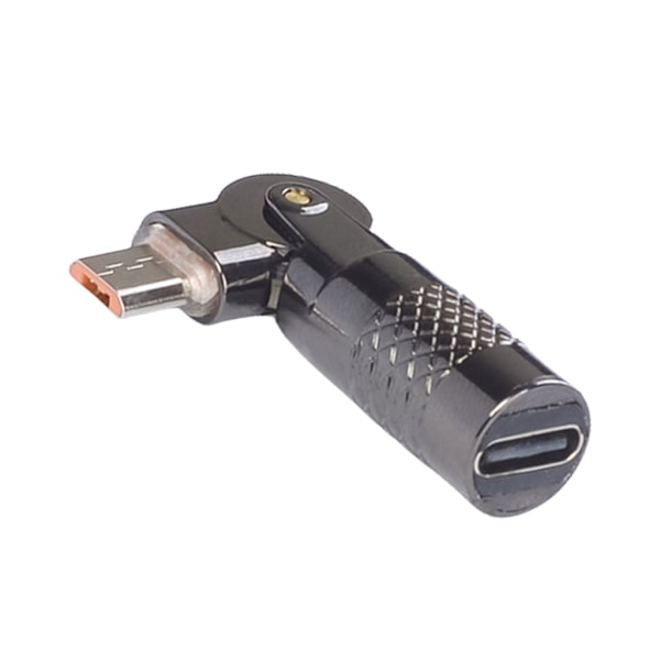 Type C til USB L-formet adapter for effektiv lading og datasynkronisering