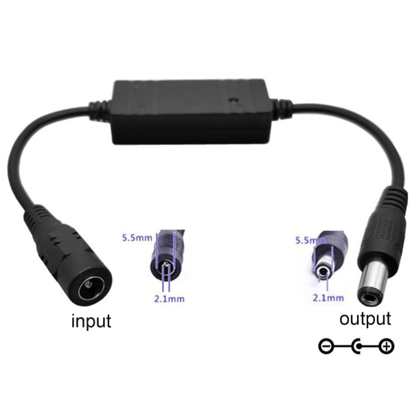 5V-24V 5,5x2,1mm WiFi Reset Rebooter 24 timmars automatisk omstartskabel för WiFi Bridge/för Cat/Router/Repeater Rebooter