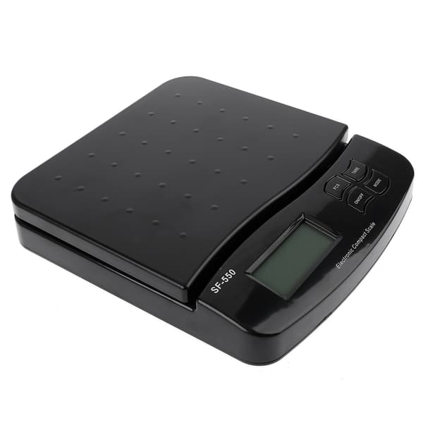 Digital elektronisk vekt for forsendelse og post, med tarafunksjon