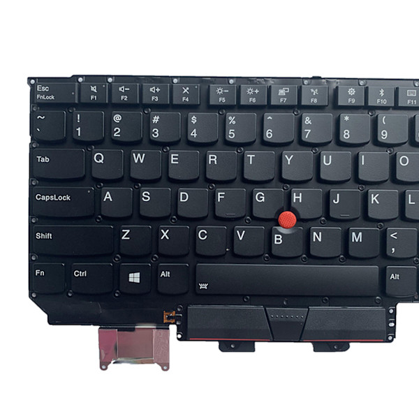 US Layout Engelskt tangentbord för bärbar dator med pekare & bakgrundsbelyst ersättning för ThinkpadX1 Carbon 5th Gen 5 2017 Laptop