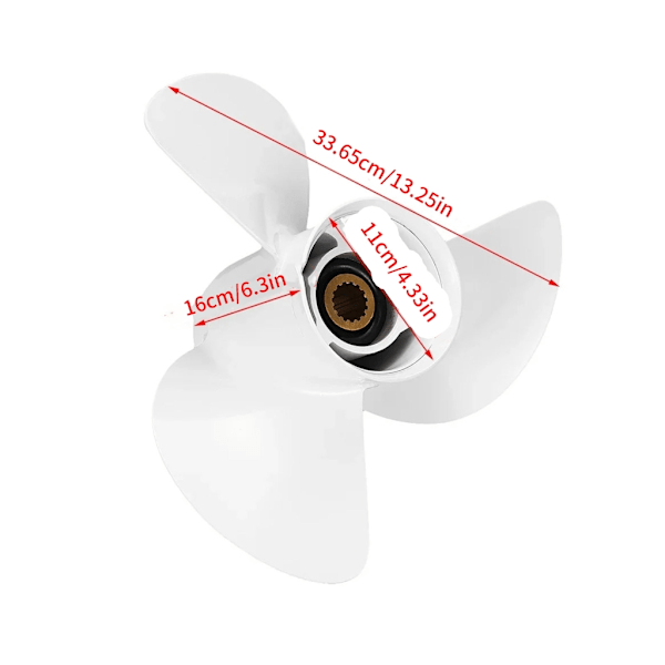 Utombordsmotorpropeller 6E5-45945-01-EL för 60HP-130HP Ersättningstillbehör