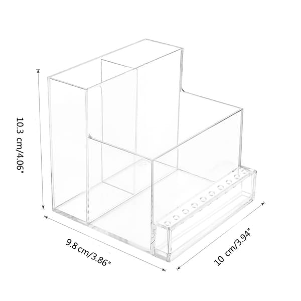 Negleborholder Bitholder 10 huller Mini Neglebor & Bits Opbevaringsboks