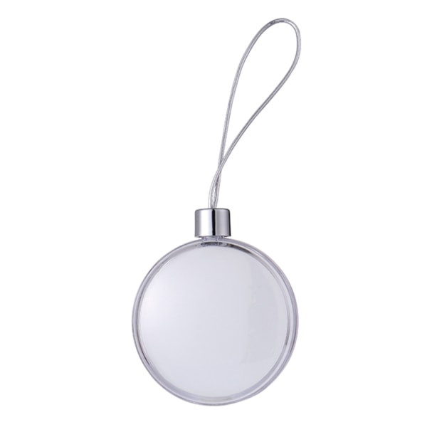 Sublimation Blank Pendant Värmeöverföring med rep för Holiday DIY-hängen 2