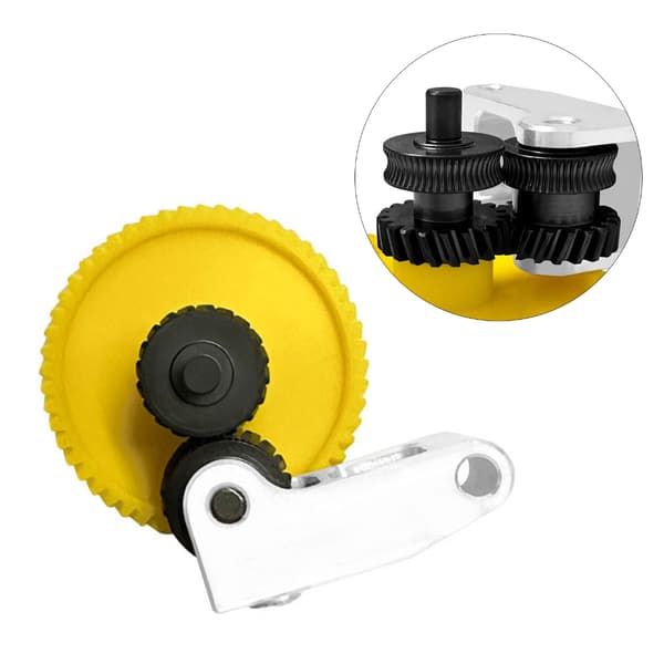 3D Printer Gear Del til Laboratorium Forbedret Ekstrudering Plastmateriale