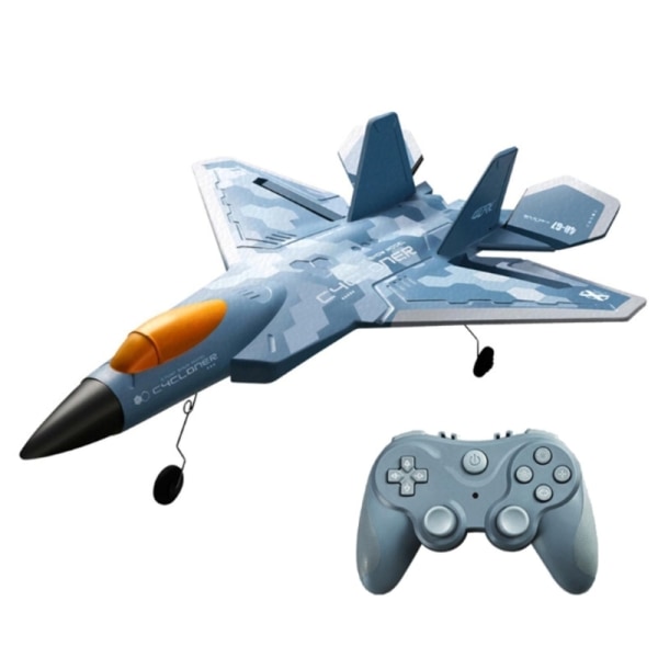 RC-flygplan i skum 2,4 GHz fjärrkontrollflygplan Lätt att flyga RC-glidflygplan 3CH Fighterleksak för 12+ pojkar flickor & nybörjare