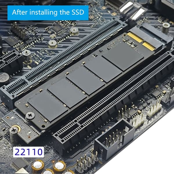 M.2 NVME M-Key SSD -muunnosadapterit SSD-päivityssarja vuosille 2013-2017