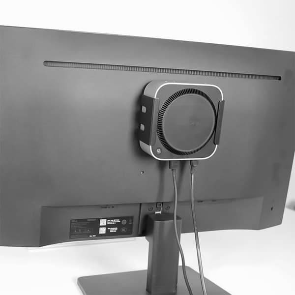 Karbonstål Under Skrivebordsfeste for Mfour CPU-holder