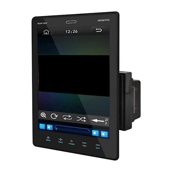 Vertikal Skærm Bluetooth-kompatibel Bil MP5 Videoafspiller Radio FM Multimedia