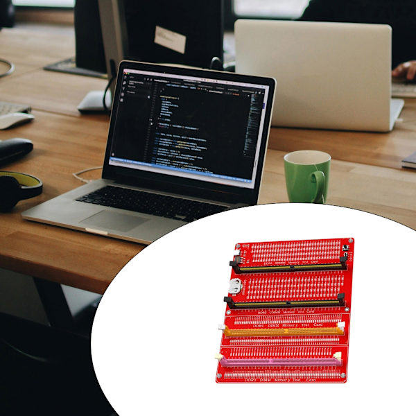 DDR3/4/5 RDIMM/UDIMM Minnetester med LED-indikator for stasjonær datamaskin