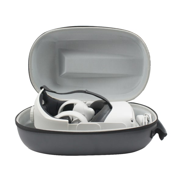 Bärbar förvaringsväska VR-tillbehör för Oculus Quest 2 VR-headset Resebärare för case EVA-förvaringslåda för Oculus Ques