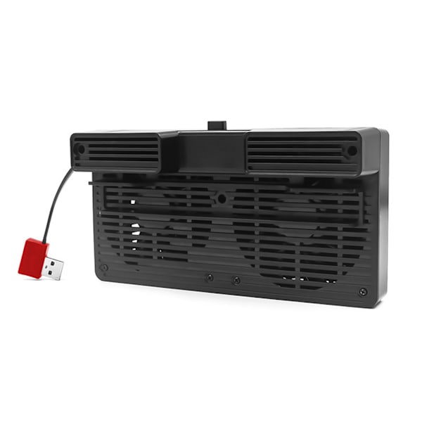 USB Dubbel Kylfläkt Kylfläns Ställ för NS Switch /Lite Konsol Kylare Radiator Bas NS Switch Tillbehör
