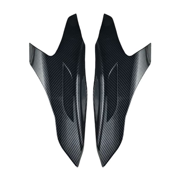1 Par Side Cover Panel Dynamisk Vingesett Kåpe Aerodynamiske Vingeleter Black