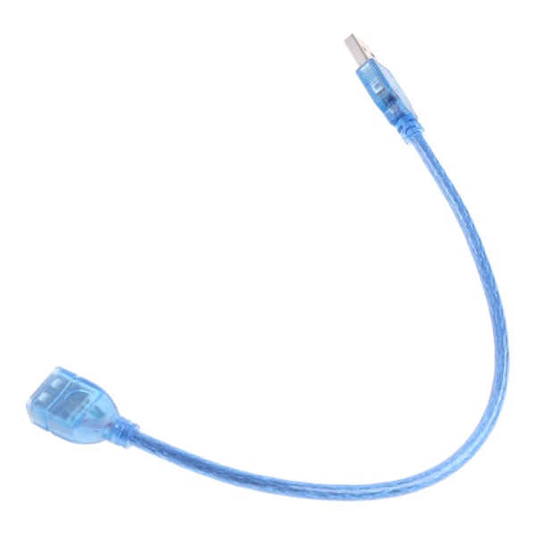USB 2.0 hane till hona USB kabel Förlängningssladd Kabel Super Speed Data Sync-kabel för Macbook PC Laptop Tangentbord 23cm