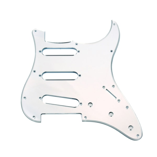 3-lagers 11-håls elgitarr valskydd anti-scratch pärlplatta cover för ST SQ elgitarrtillbehör Red pearl