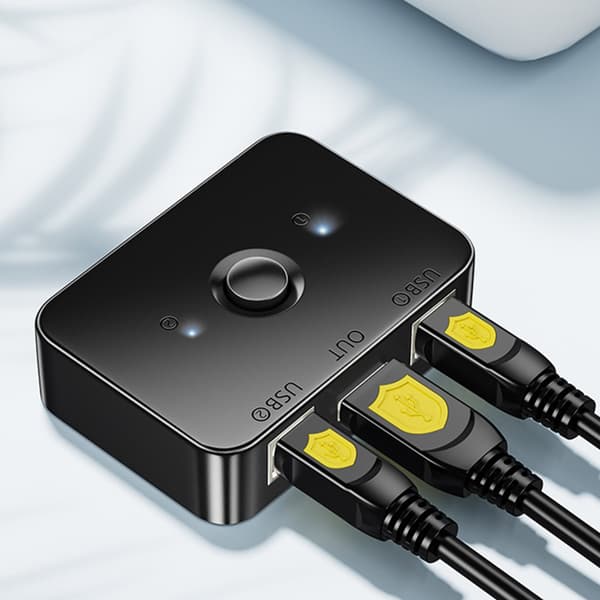 Skriver USB 2 Port Skriverdeling Datamaskin Eksterne Komponenter USB-skriver