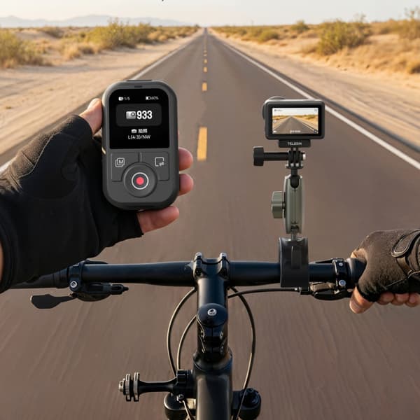 Håndleddsmontert Bluetooth-kompatibel fjernkontroll for Action 6/5Pro/4-kameraer