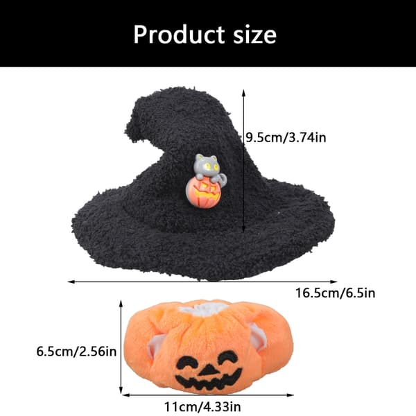 Mjukdjur Halloween-tema Perfekt Passform 15-17cm för Samlardockor