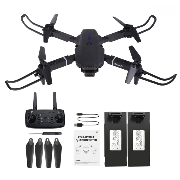 Mini Drone til børn og begyndere Foldbar RC Quadcopter Mini Helikopter 4K High Definition Kamera One Button Return