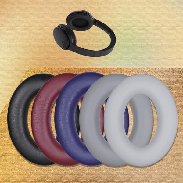 Ørepuder til hovedtelefoner, ørepuder til QC35-headset, ørekopper White