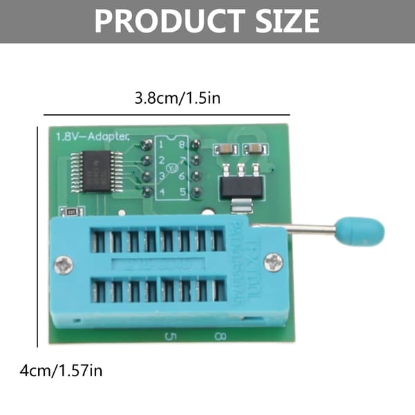 USB Programmeringsserie Komplett Set för BIOS Flashminne SOP8 Testklämma