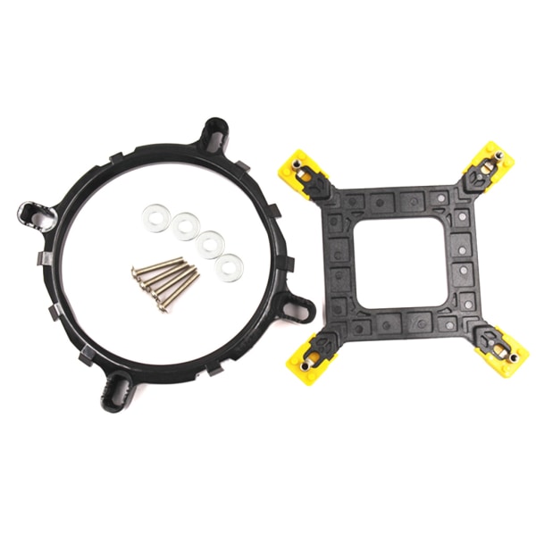CPU Fläktfäste Hållare Radiator för LGA775 115X 1366 CPU Radiatorfäste