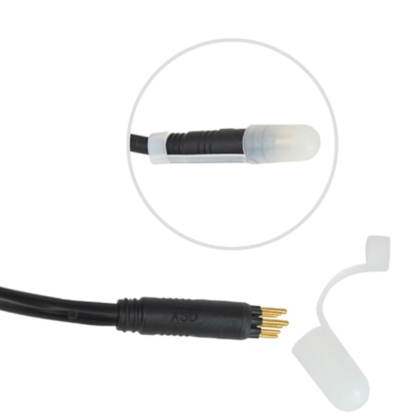 Elektriske cykler Motor Adapter Elektrisk cykel Konverteringsdel Kabelstik Multicolor M6 female
