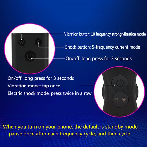 Electro Shock Anal Massager Butt Plug Prostata Elektrisk Stimulation Anal Legetøj
