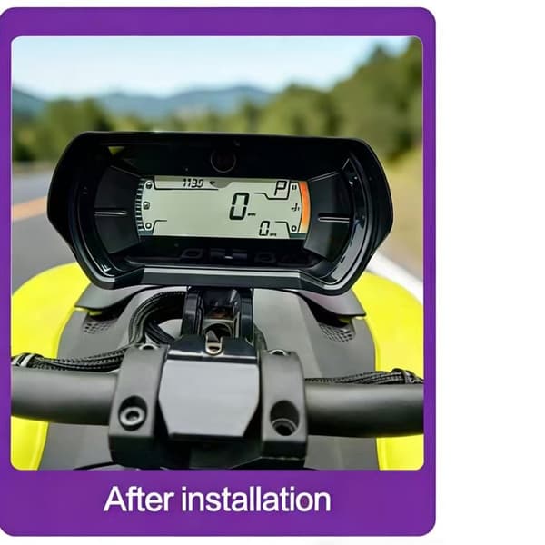 Letvægts ABS-målerdæksel designet specielt til Can Am Ryker motorcykel