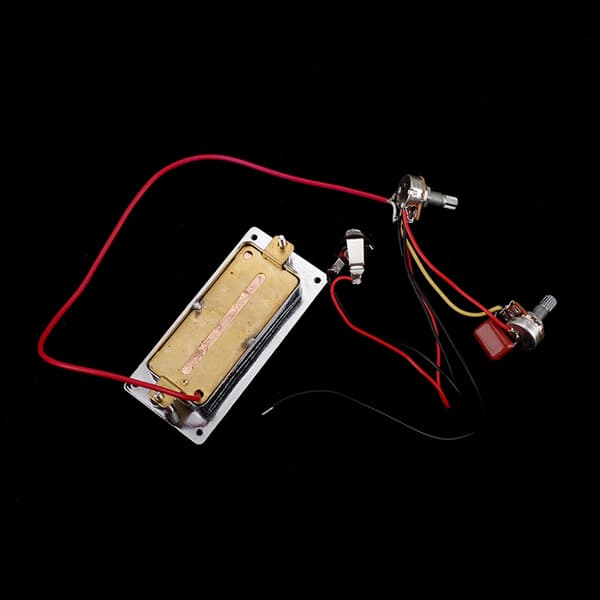 Høyytelses elektrisk gitar forhåndskablet gitarpickup Mini Humbuckers Pickup