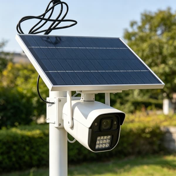 6W 12V solcellepanel for rask batterilading, solcelledrevet gatelys