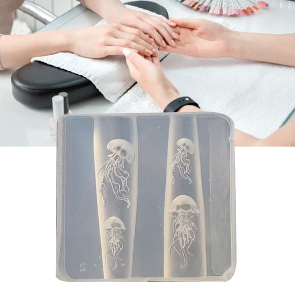 Nageldesignverktyg, manetformade handgjorda formar för manikyr