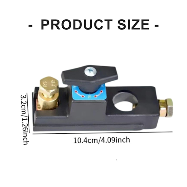 Batteri Strømafbrydere 12V/24V Afbryder Isolator Top Post Batteri