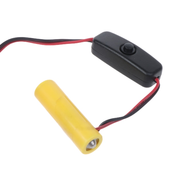 USB C till för DC-kabel för AA LR6-batteri, Typ-C- power med strömbrytare Byt ut 4st 1,5V AA-batterier för LED S