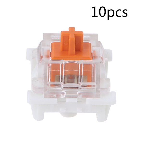 Outemu Brytare Mekaniska Tangentbordsbrytare DIY 3Pin RGB Gaming Brytare Linjära Taktila Klickiga Brytare Dammtäta