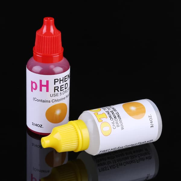 pH Klor Vattenkvalitet Testkit Pool Hydroponik Akvarium Testare
