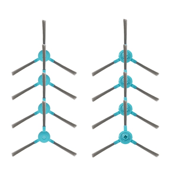 8st/set Sidoborste För Conga 1290 1390 Robotdammsugare Sidoborstar Ersättningsreservdel