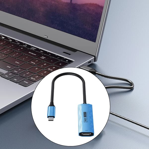 Hurtig USB 3.0 videoopptaker for spillstrømming og opptak